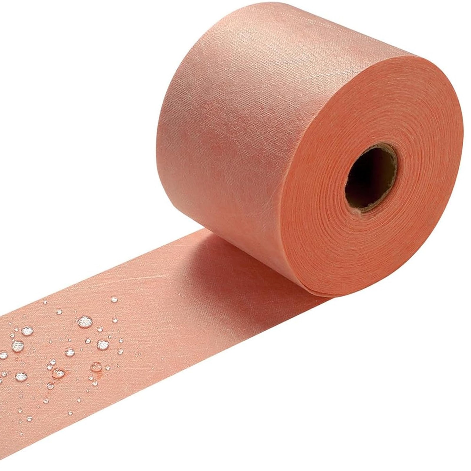 100FT Shower Waterproofing Membrane Roll, 5 Inch Wide 20 Mil Thick PE Layer w…
