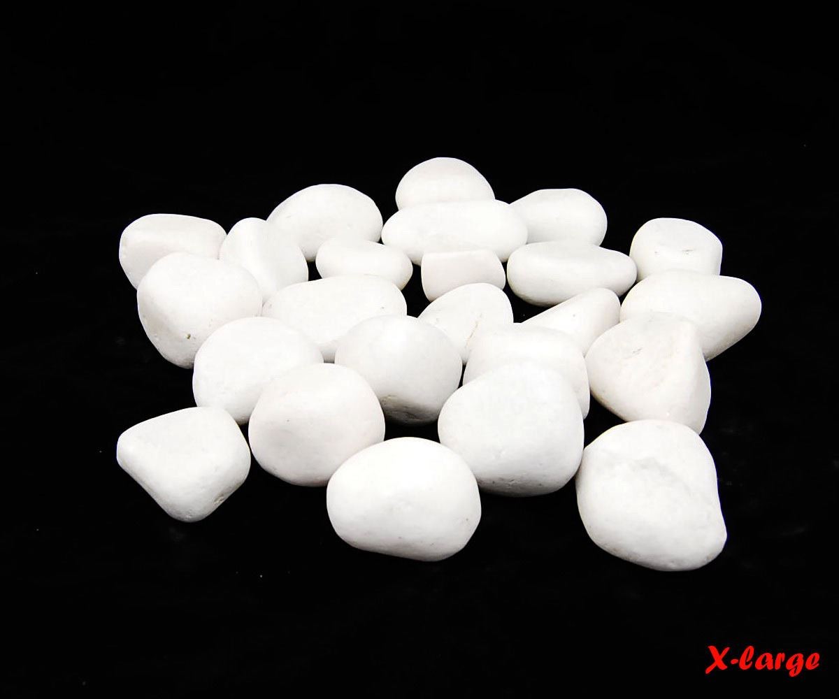 Decorative Natural Snow White Garden & Landscaping Stone Rocks Pond & Fountain