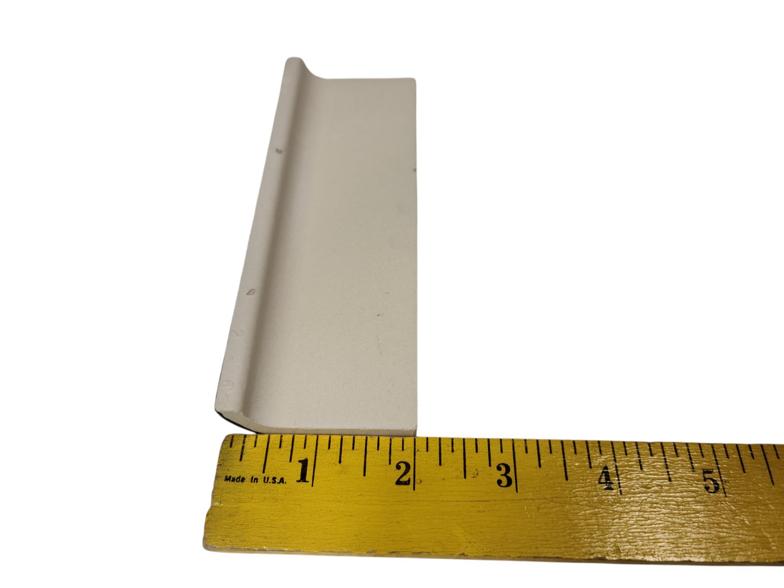 Black 2 x 6 in Ceramic Tile Bullnose Mud Cap Trim Edge 2×6 inch Mudcap American