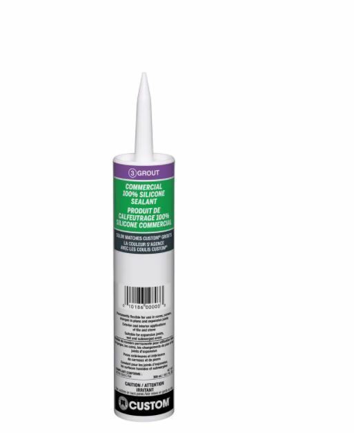 Custom Building Products Commercial 100% Silicone Sealant 10.1 oz.