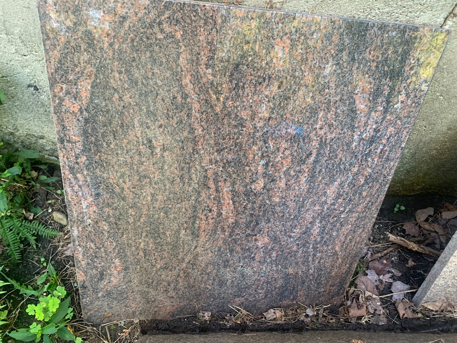 granite counter tops – four pieces of various sizes