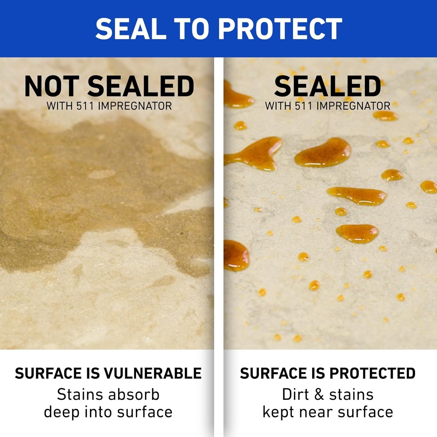 511 Impregnator – Clear Sealer for Stone & Tile Gallon//
