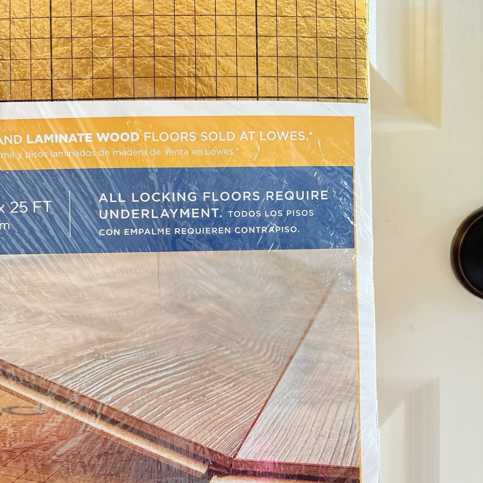 Pergo GOLD 25-ft x 4-ft EZ Install Premium Underlayment+Moisture Barrier 100sqft