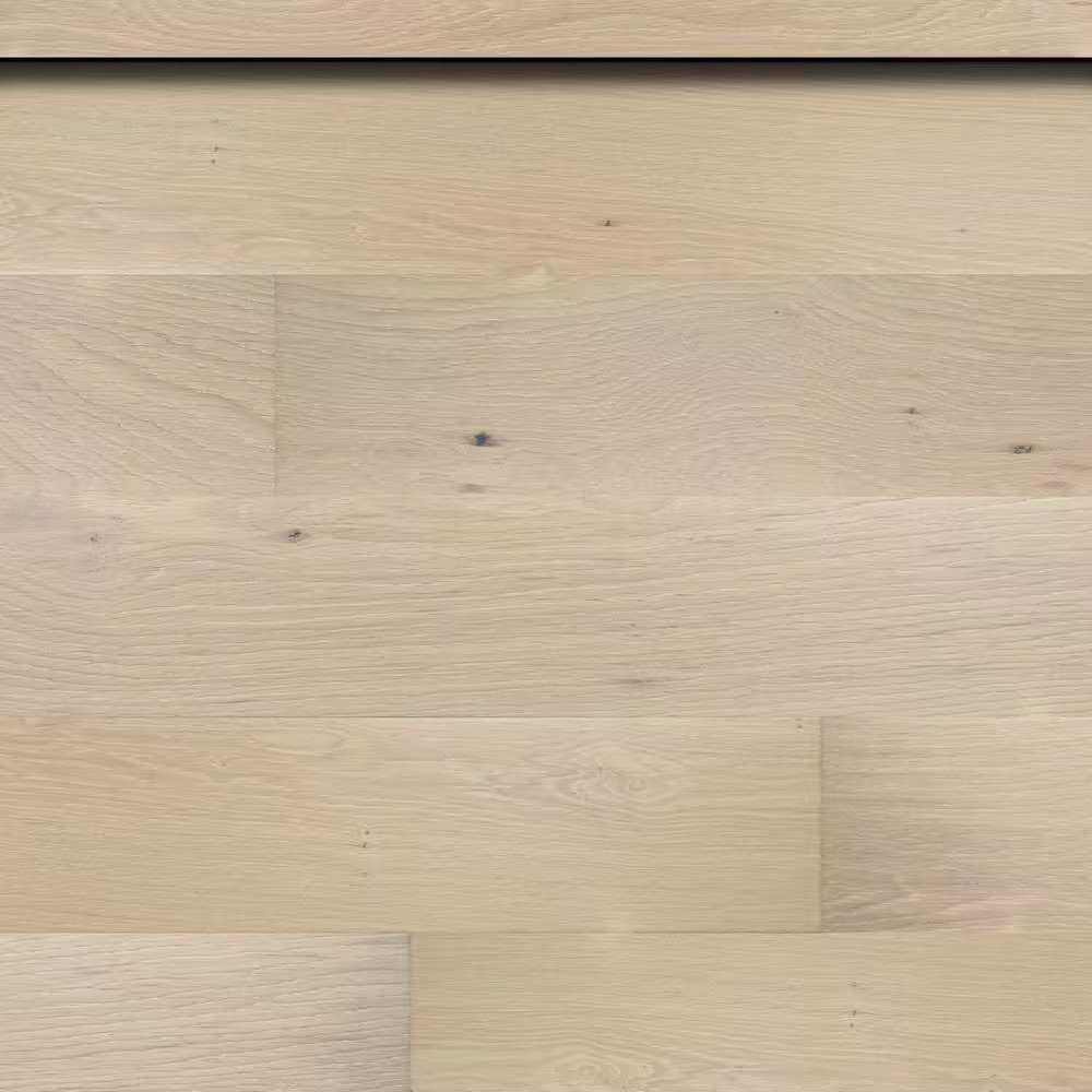 Blanca Peak Oak 1/4 In. T X 2-3/16 In. W X 78 In. L Overlapping Stair Nose Moldi