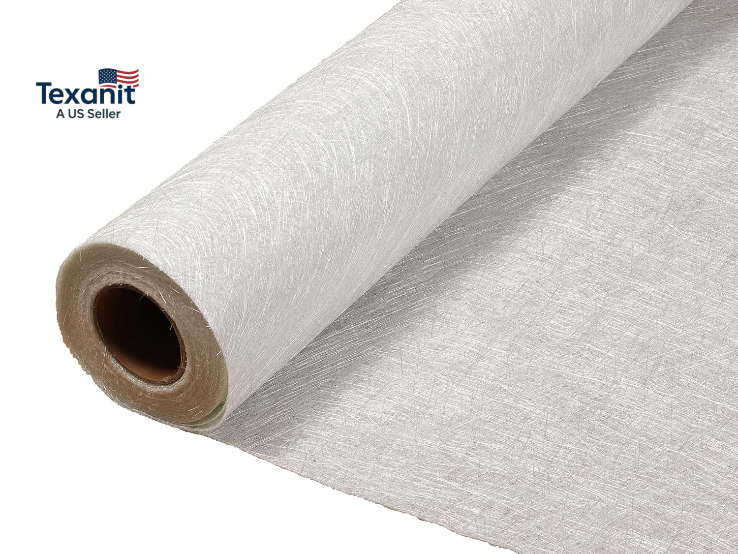 1.6 Oz. Fiberglass Chopped Strand Mat,39″ 19.5.Sq.Ft. Fiberglass Cloth for Hand