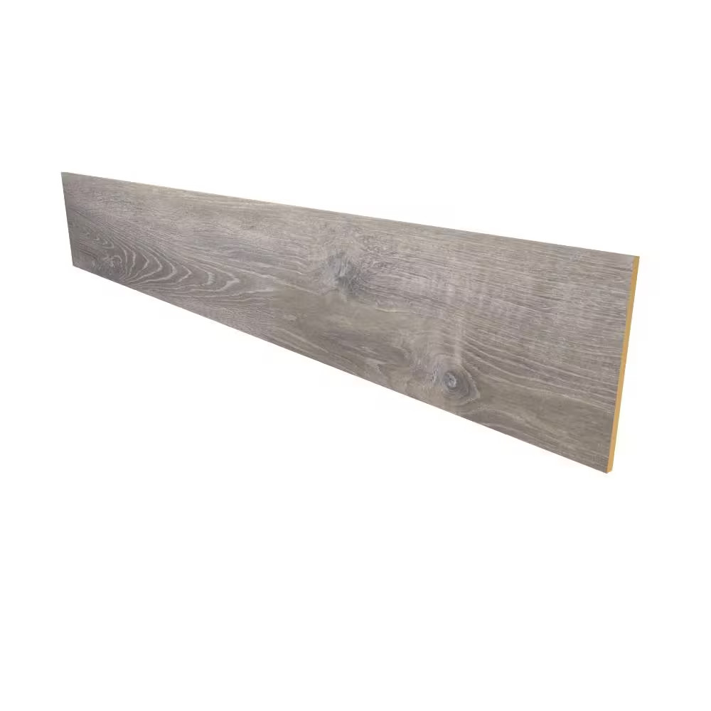 Retread Sterling Oak 0.375 In. X 7.5 In. X 48 In. Laminate Stair Riser to Be Use