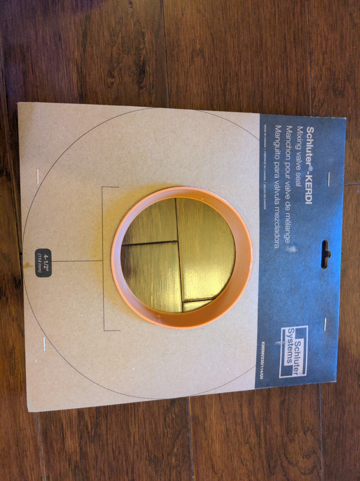 Schluter Kerdi Schluter-Kerdi Systems Mixing Valve Seal – New 4-1/2″