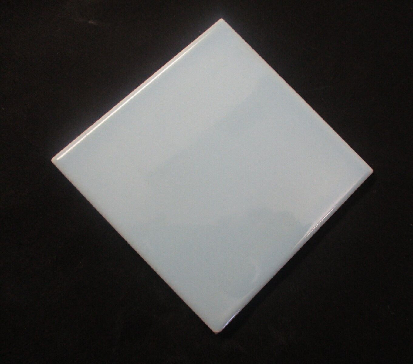 1 Tile Atco USA 4-3/8″ Gloss Pale Powder Blue Ceramic Wall 1950s Retro Vintage