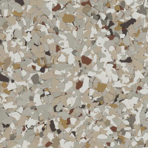 Creekbed 1/4″ Vinyl Flakes (FB-716) for Epoxy Floors – 40lbs