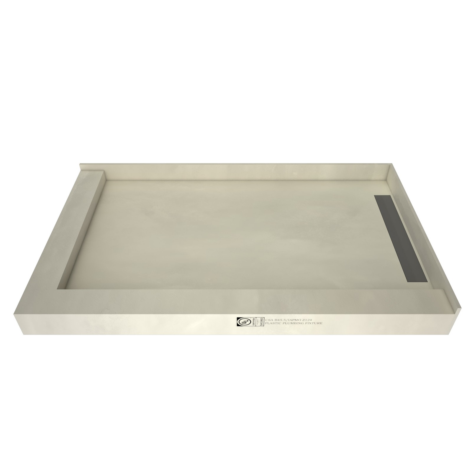 Tile Redi WF3248RDL-PVC-2.5 WonderFall Trench 32″ x 48″ – Tileable