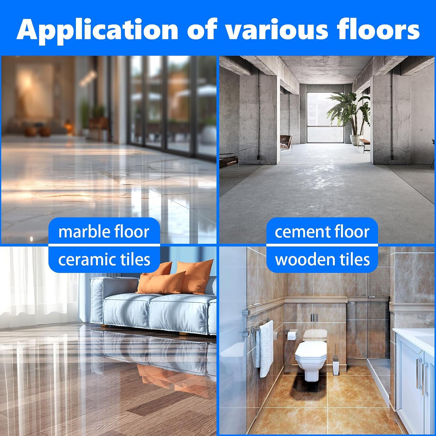 Premium Waterproof PE Fabric Tile Underlayment 325 Sq Ft for Wet Areas