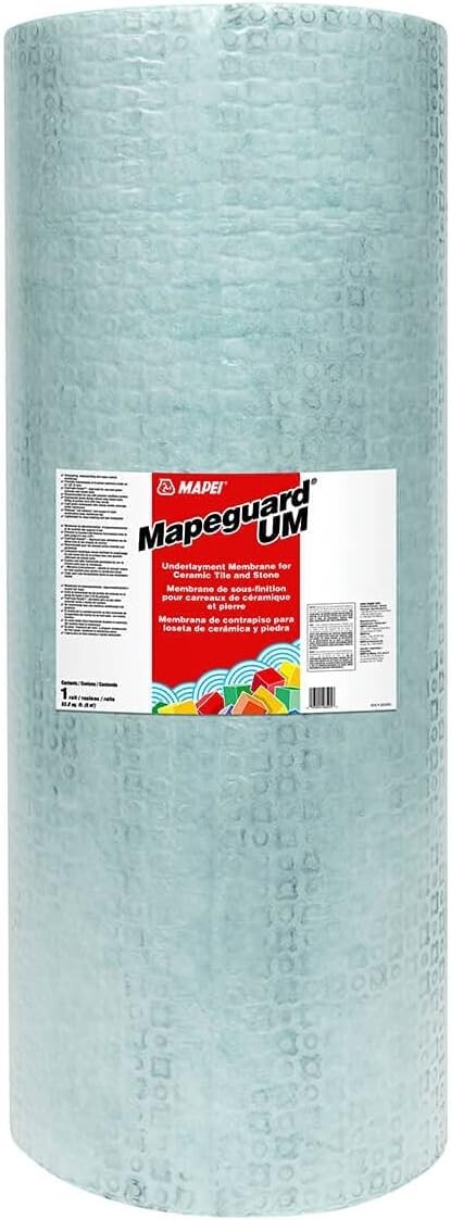 Mapei 94285-30 Mapeguard UM Uncoupling and Waterproofing Membrane 323 SqFt Roll