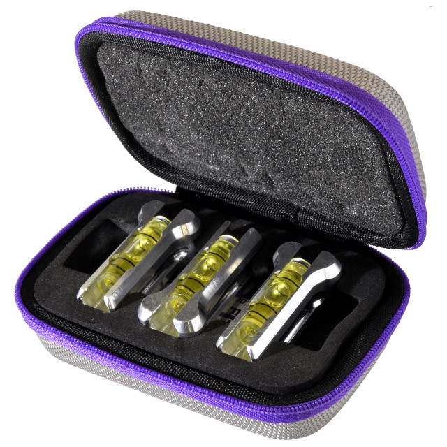 Tile Lippage Leveling System … Kit Contains 3 levels and 1 case