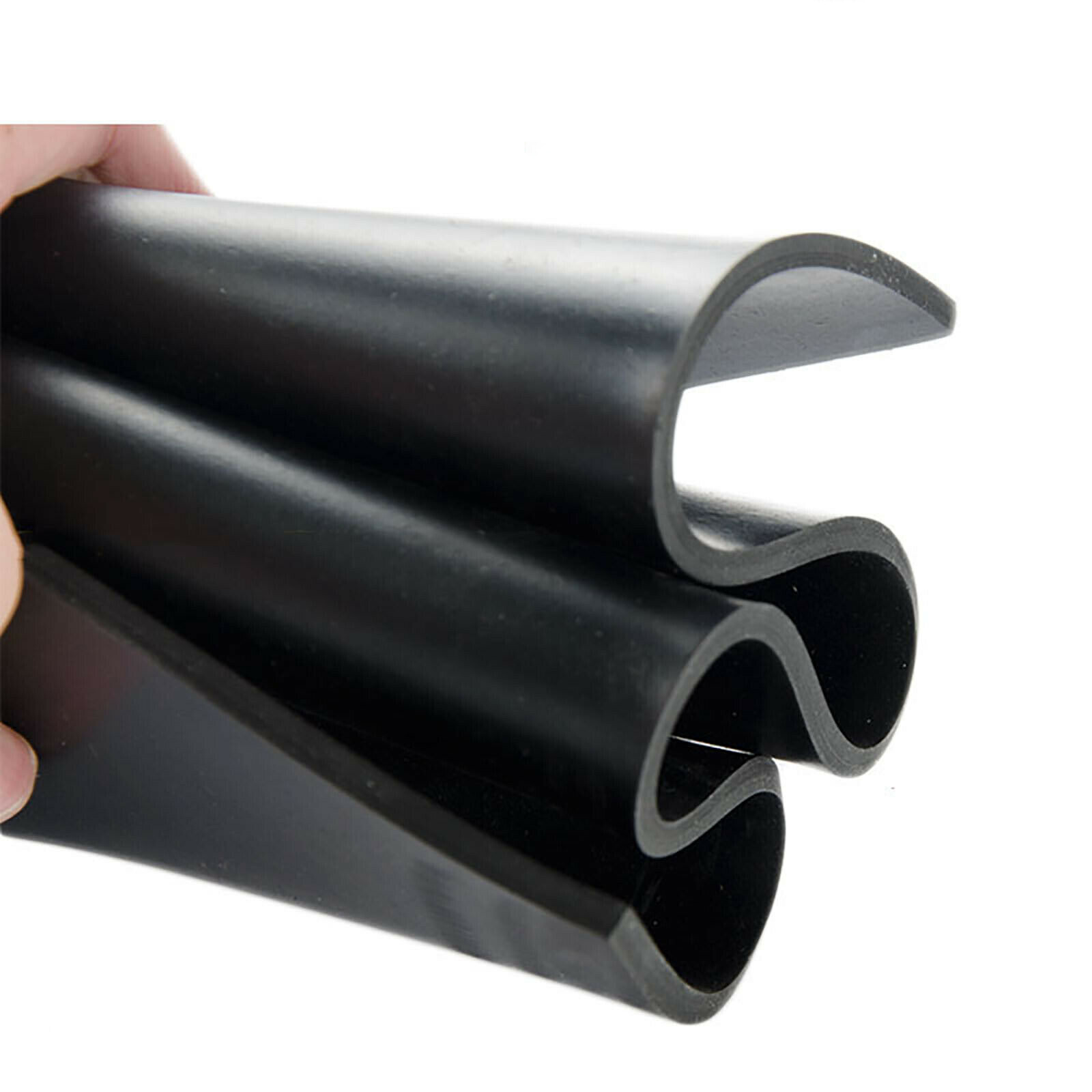 Black Rubber Sheet 500 x 500 mm Rubber Mat Seal Pad Gasket 1/2/3/4/5/6 mm Thick