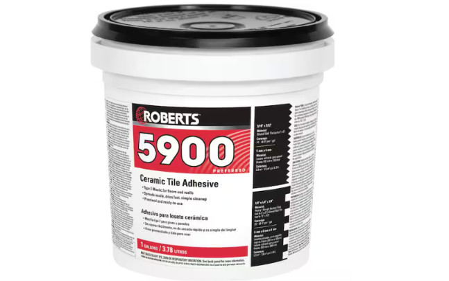 1 Gal. Ceramic Tile Adhesive Mastic Ready to Use Floor Wall