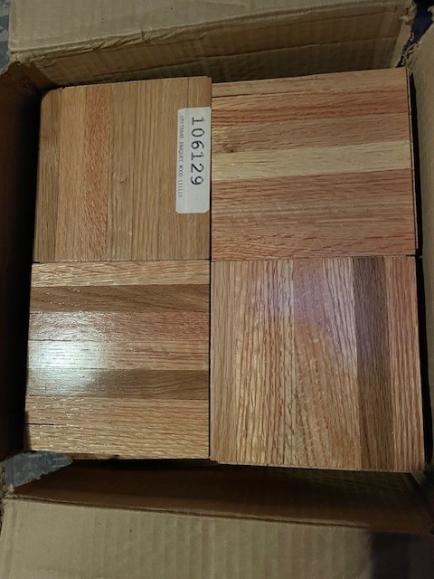 Armstrong Parquet Solid Oak Flooring Tiles – Made in USA