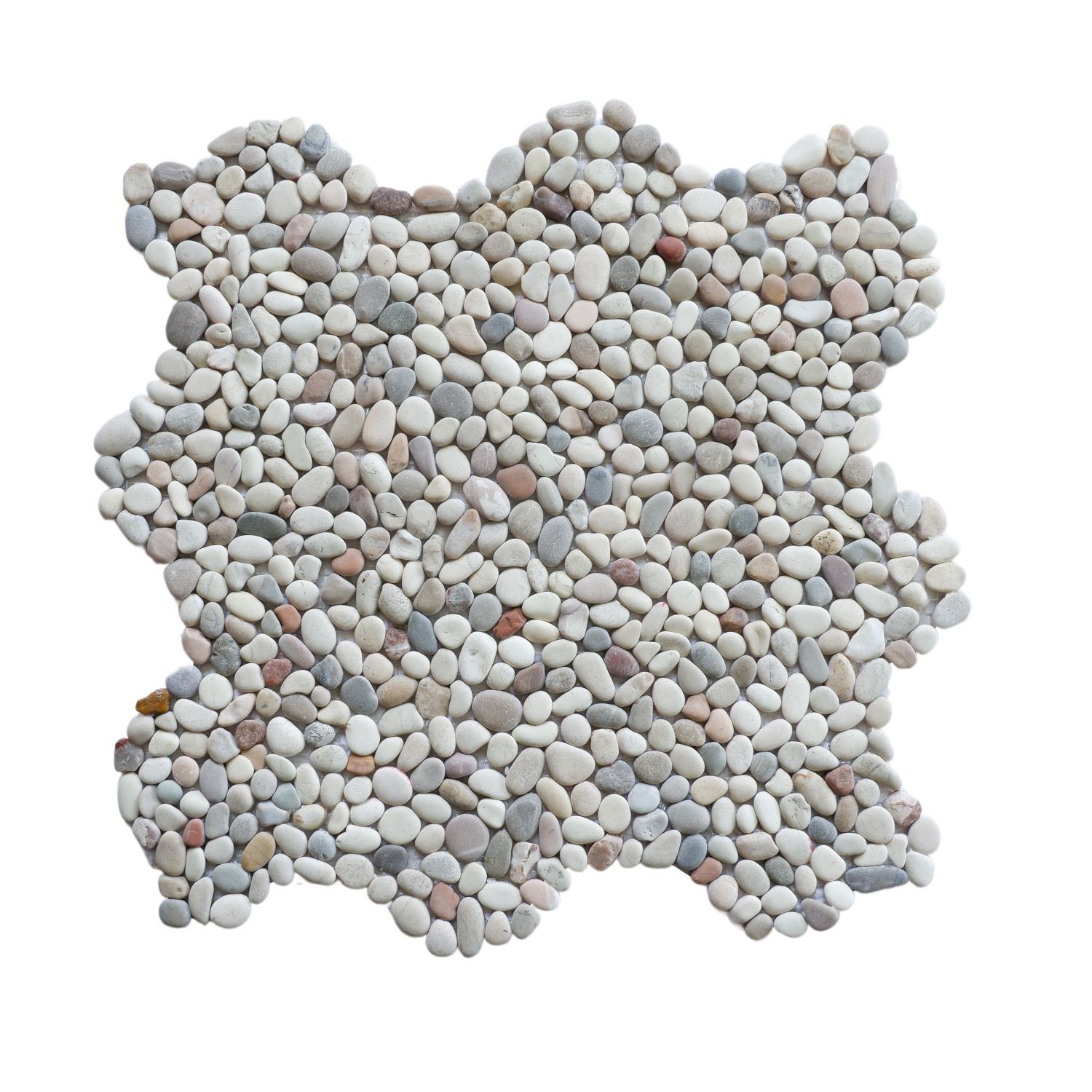 Mini Colour Pebble Natural Stone Mosaic Wall & Floor Tile ($9.8/SqFt)