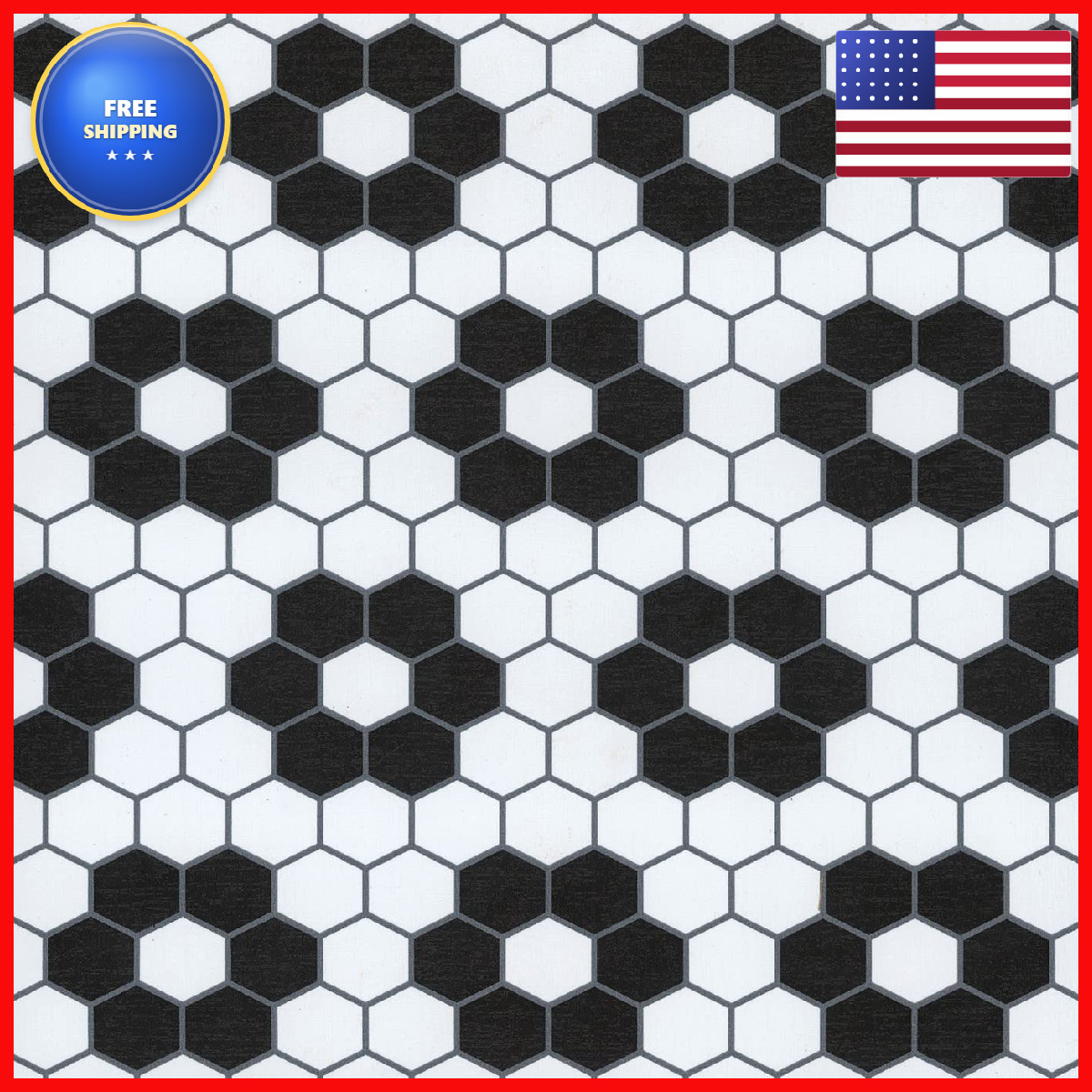 Floorpops Black Biscotto Floor Tiles Fp3931