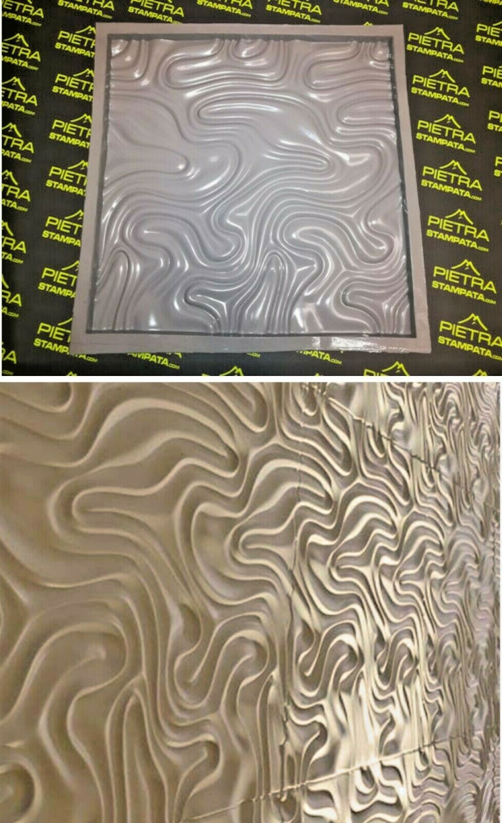 Mold Rubber Coating Wall Fake Stone Wall Panel 3D IN Chalk Home Wall