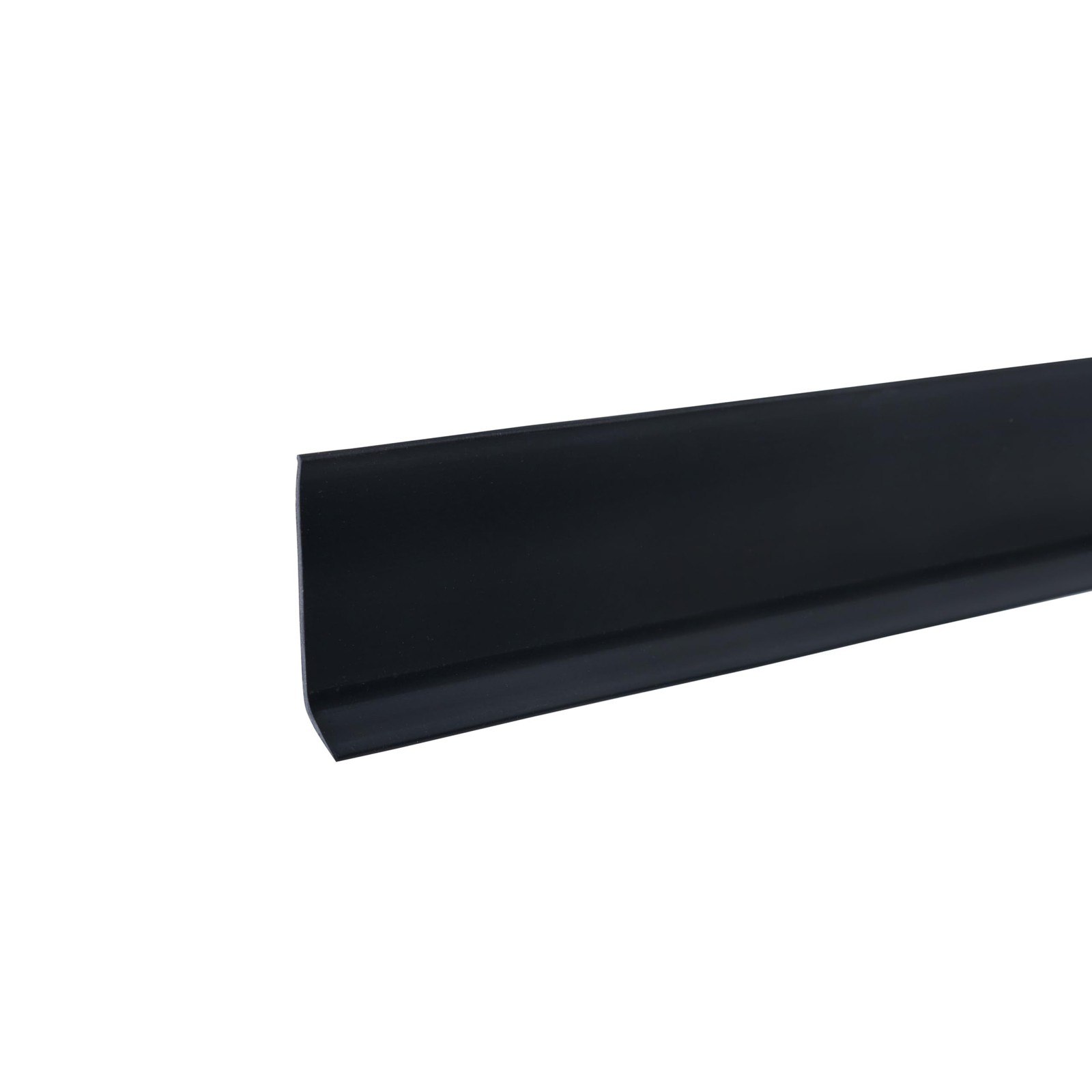 M-D Building Vinyl Wall Base, Black, 2-1/2in x 120ft