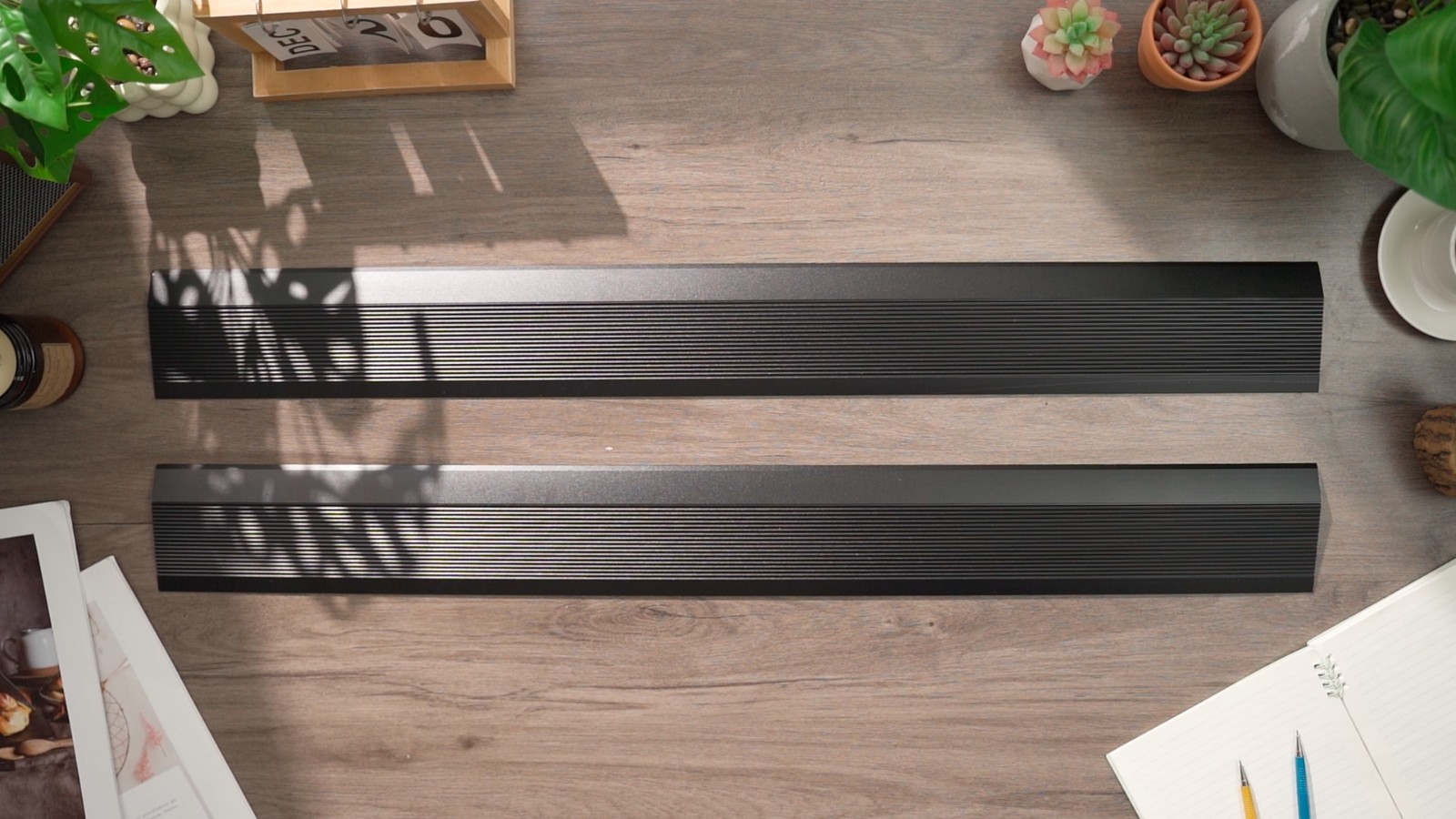 2 Pcs Aluminum Floor Transition Strip 36″ Threshold Ramp Edge Trim – 1.8mm Thick