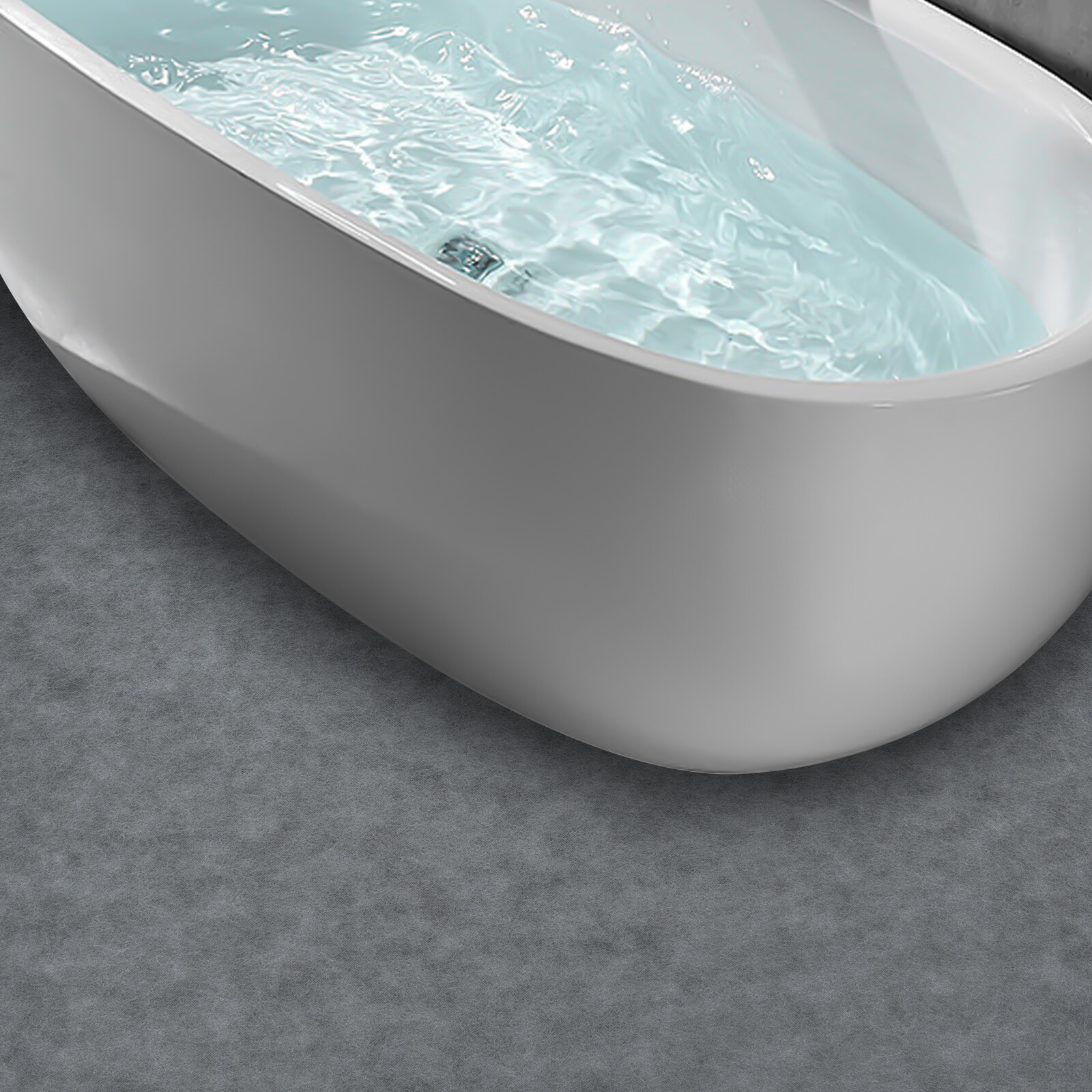 Waterproof Roll PE Fabric Saunas Shower Waterproof Roll 1m*20m for Wall Floor