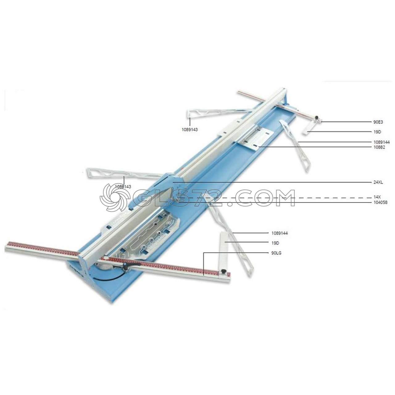 SPARE PARTS AND ACCESSOIRES FOR TILE CUTTER SIGMA XL SERIES 12D1 12E1