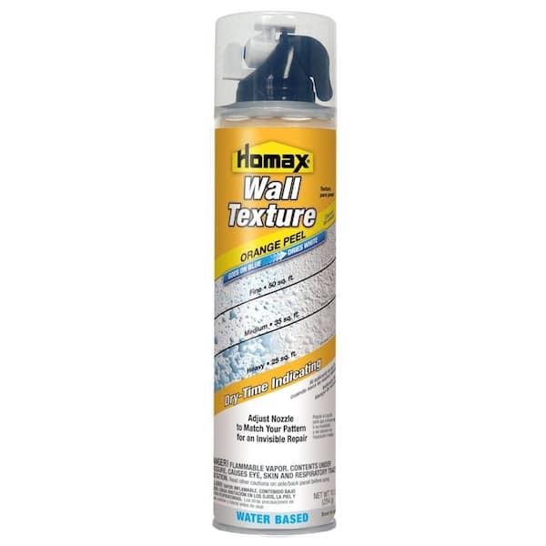 Homax 10 oz. Color Changing Water Based Wall Texture – Orange Peel