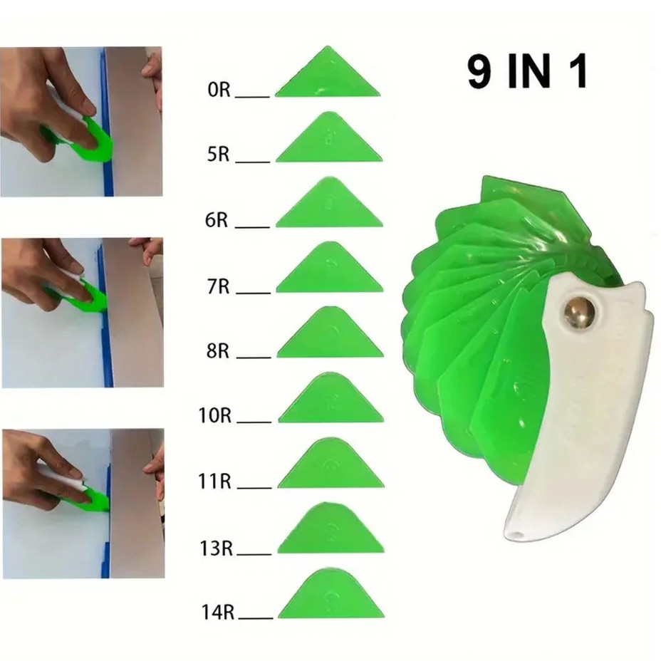 9 in 1 Silicone Caulking Tool Sealant Spreader Grout Remover Tile Joint Kit