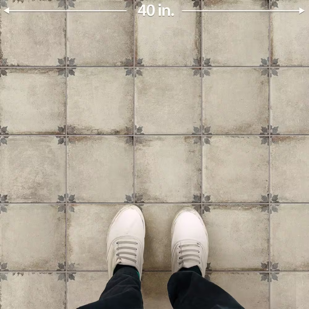 D’Anticatto Decor Arezzo 8-3/4 In. X 8-3/4 In. Porcelain Floor and Wall Tile (11