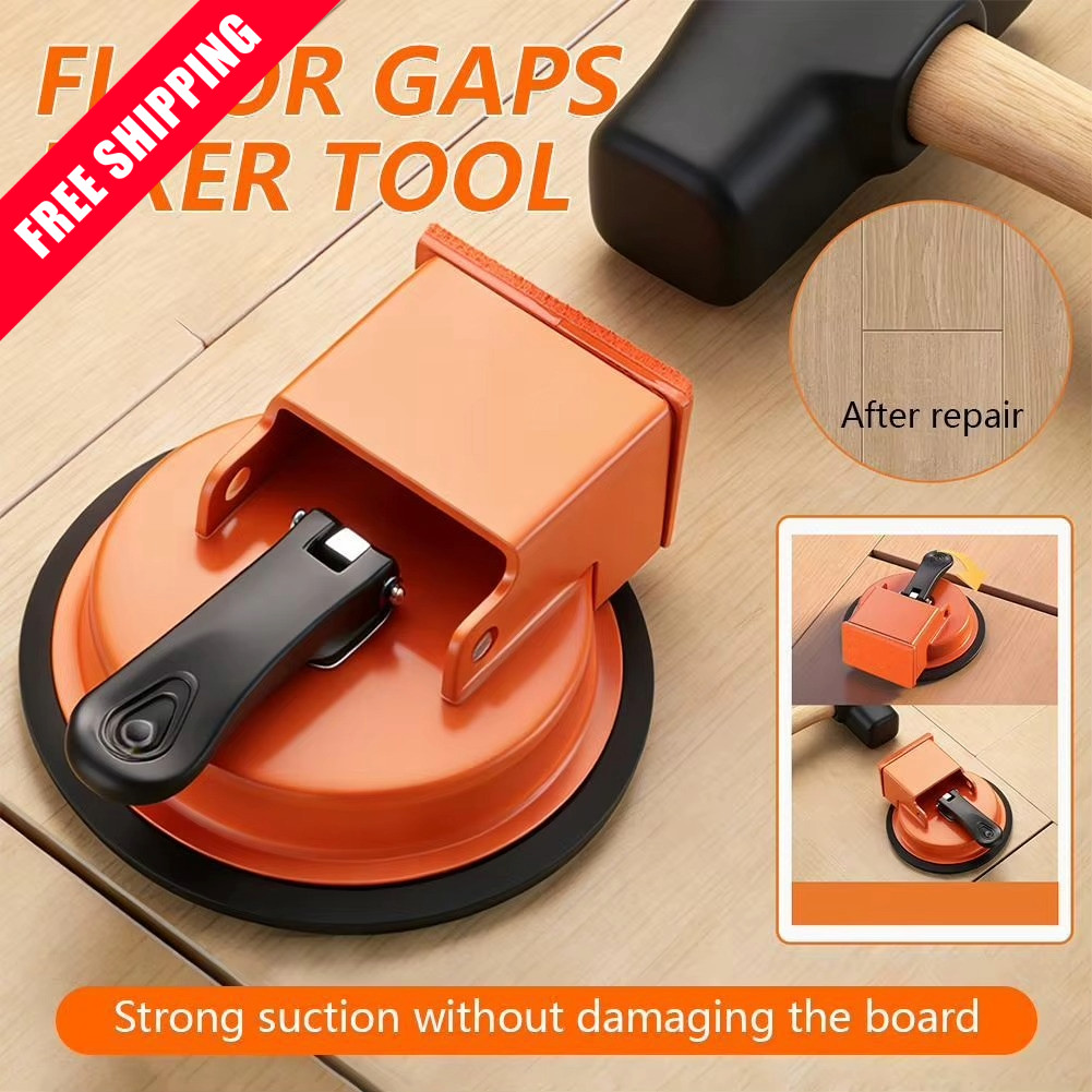 Floor Gap Fixer Tool with Suction Cup for Hardwood-Laminate and Vinyl Flooring