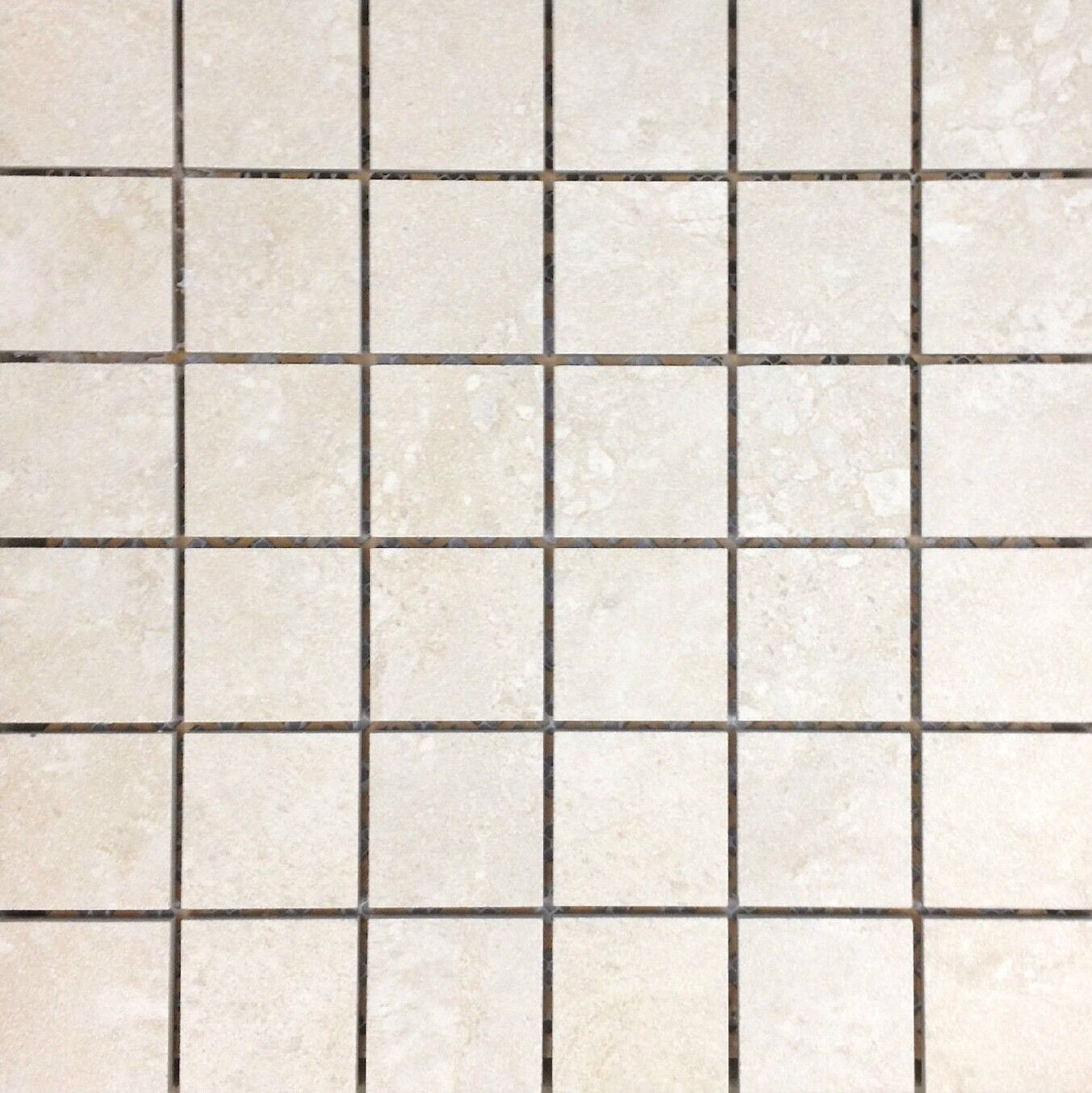 2×2 Beige Matte Floor and Wall Porcelain Mosaic Tile