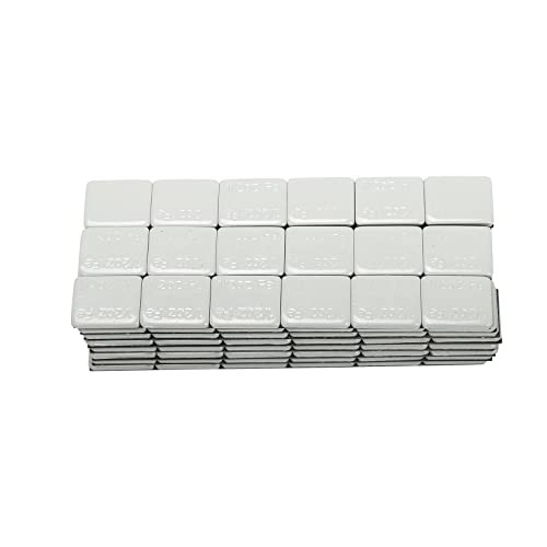 9 Lb. Box Wheel Weights- 0.5oz, 1/2 Oz. Stick On Adhesive 1/2 oz – 288pcs Grey