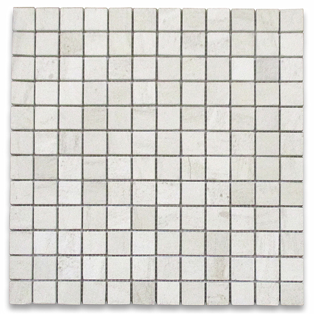 H24XH Golden Beach Moleanos Beige Limestone 1″ Square Grid Mosaic Tile Honed