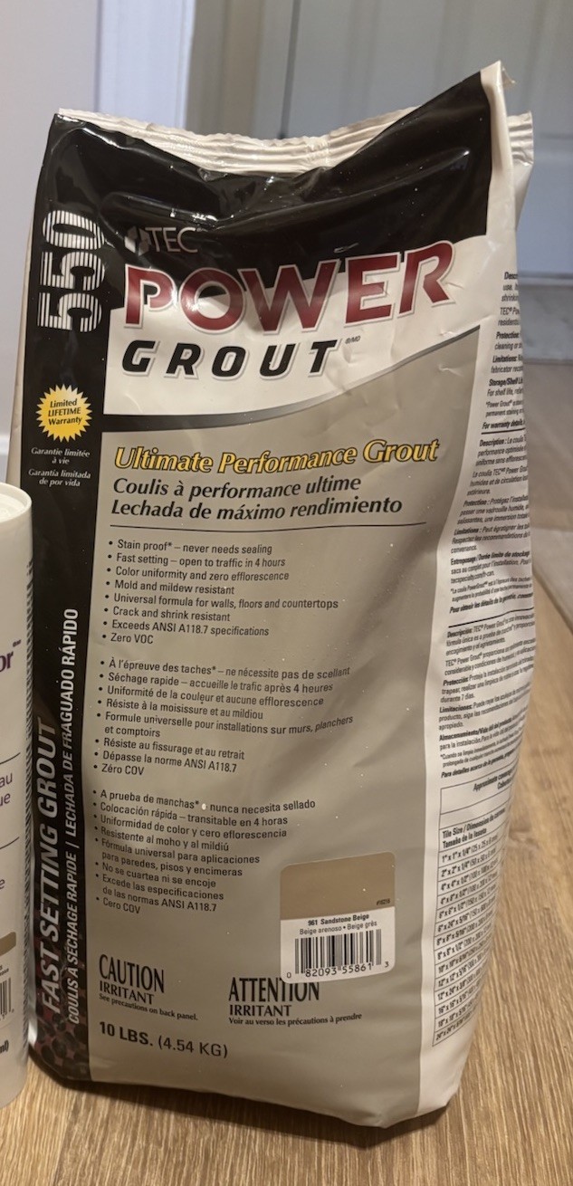TEC® Power Grout 550 Sandstone Beige