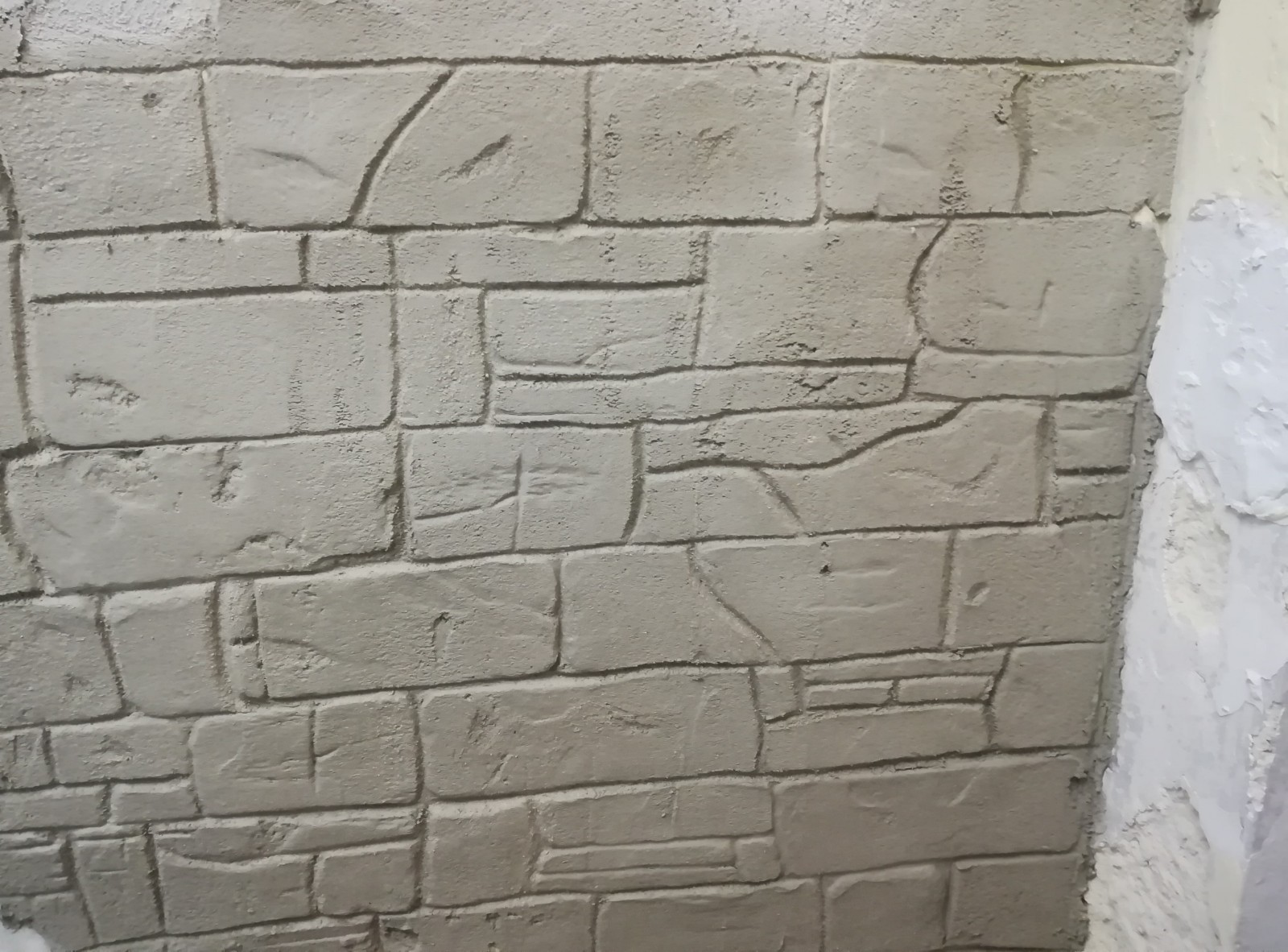 Mold for Plaster Printed Fake Stone Wall Vertical Concrete Stamp Butterfly