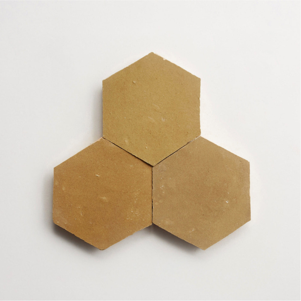 Hexagon Zellige Tile Color: Riverebed – 27.5 sqft available