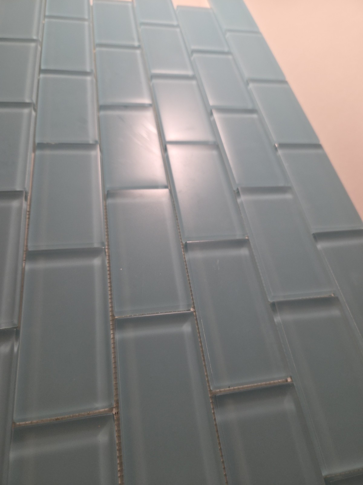Glass Subway Tile 2×4 Turquoise Blue 14 Sq Ft Lot | Kitchen Bath Backsplash