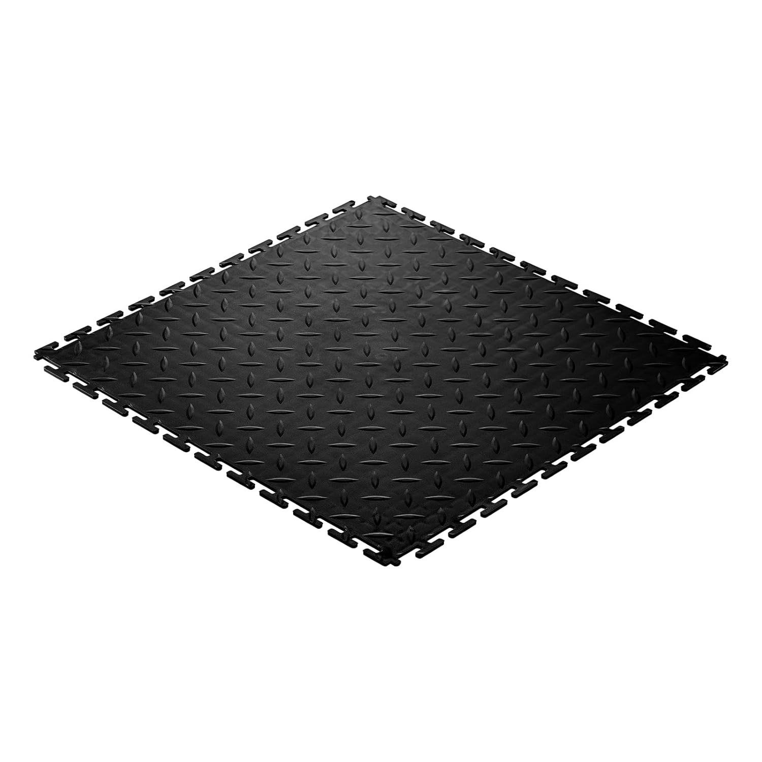 Slip-Resistant Garage Floor Tiles 20.2″ x 20.2″ 16 Pcs