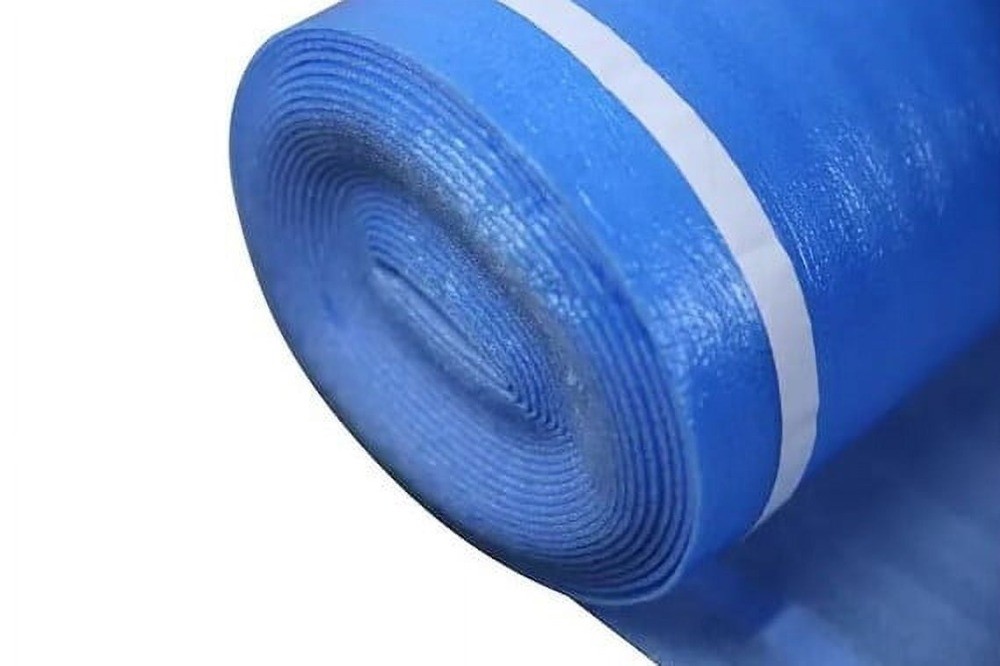 2mm Thickness 2-N-1 Moisture Barrier Blue Foam Underlayment