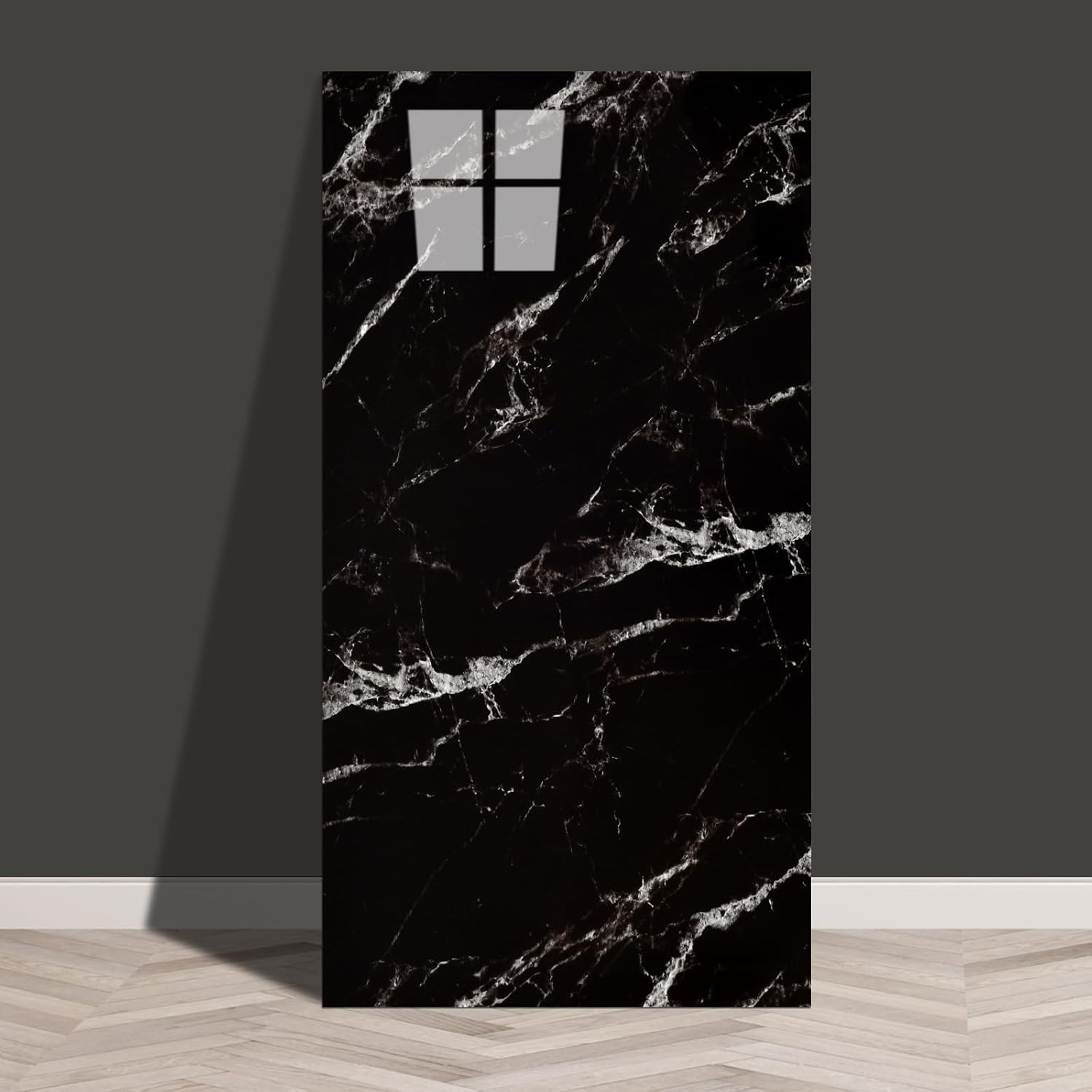 Haimin Peel and Stick Wall Panels 10pc 23.6×11.8in Marble Look Backsplash Tile