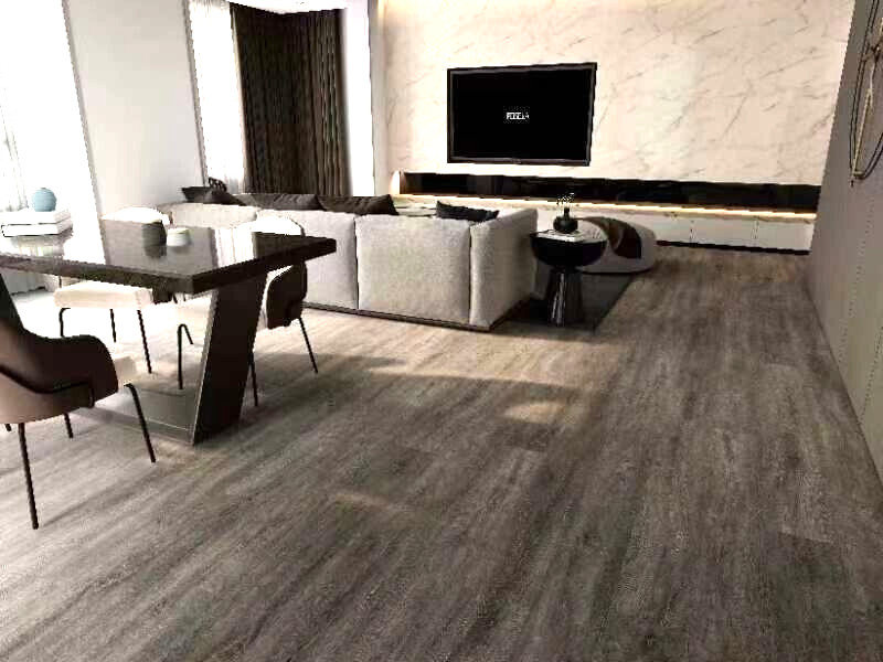 SPC Luxury Vinyl Click Flooring Plank Waterproof w/pad 1.5mm IXPE SAMPLE 009