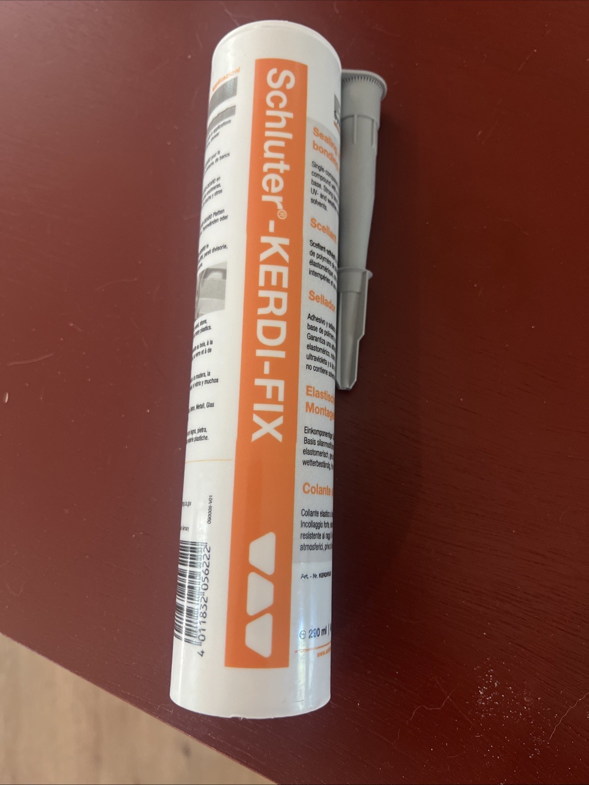 Schluter Kerdi Fix Adhesive Sealant Interior Exterior New