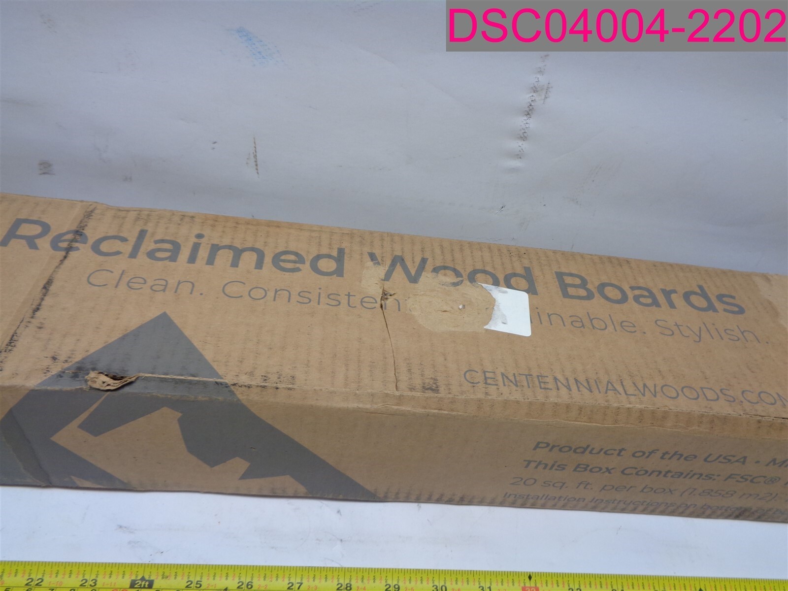 20 Sq.Ft. Centennial Woods Reclaimed Wood Boards