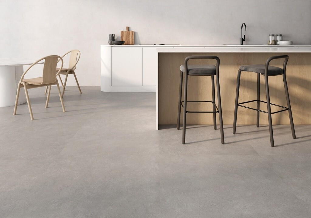24″ X 48″ , 48″ x 48″ & 36″ x 36″ Spain- cement look matte porcelain look