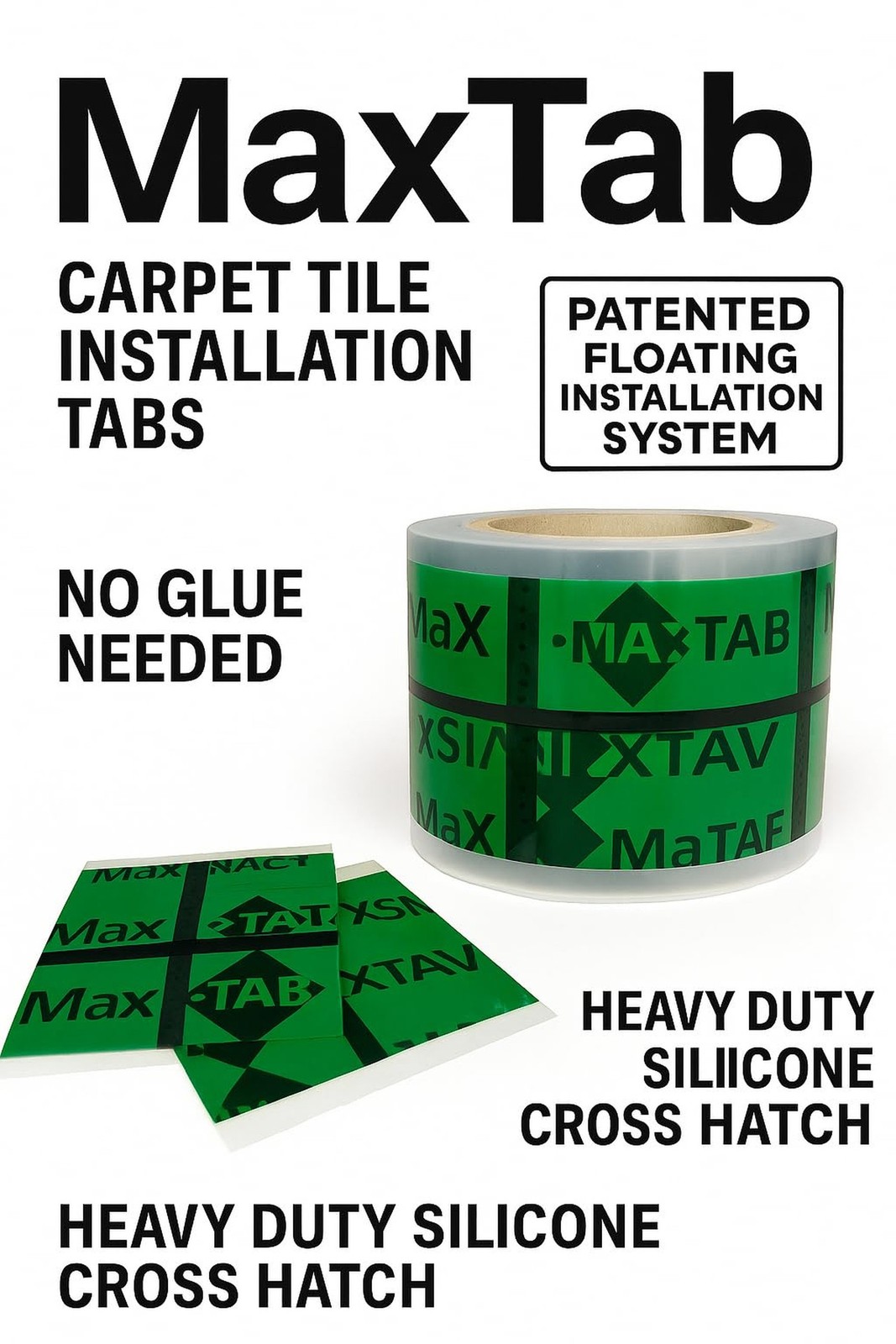 Will Float Residential/Commercial Carpet Tile. 250tabs = 70 syds/630 SF of Ca…