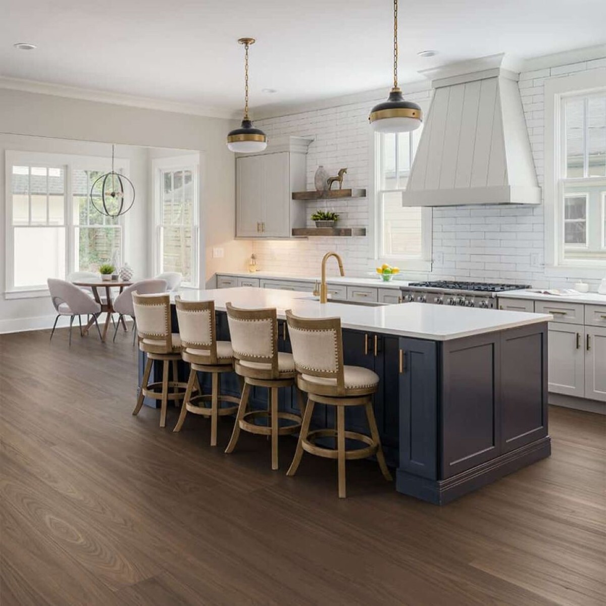 Valinge Waterproof HARDENED WOOD FLOORING NATURAL WALNUT 347033