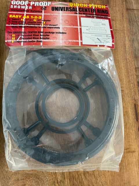 Pre Pitch Installation Kit Shower Slope Drain Sub Floor Center Standard Extra