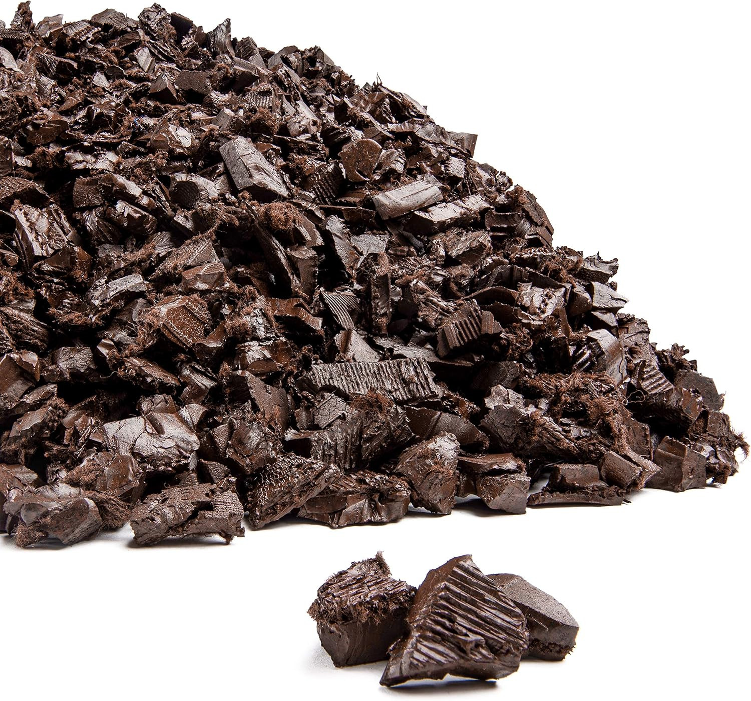 Rubber Mulch Nuggets Protective Flooring for Playgrounds, Swing-Sets, Play Areas