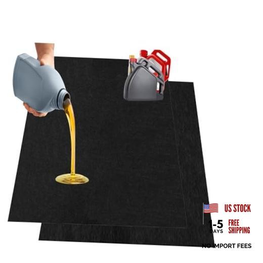 Oil Spill Mat, 36 * 60in Garage Floor Mat for Under Car, Absorbent Oil Pad,
